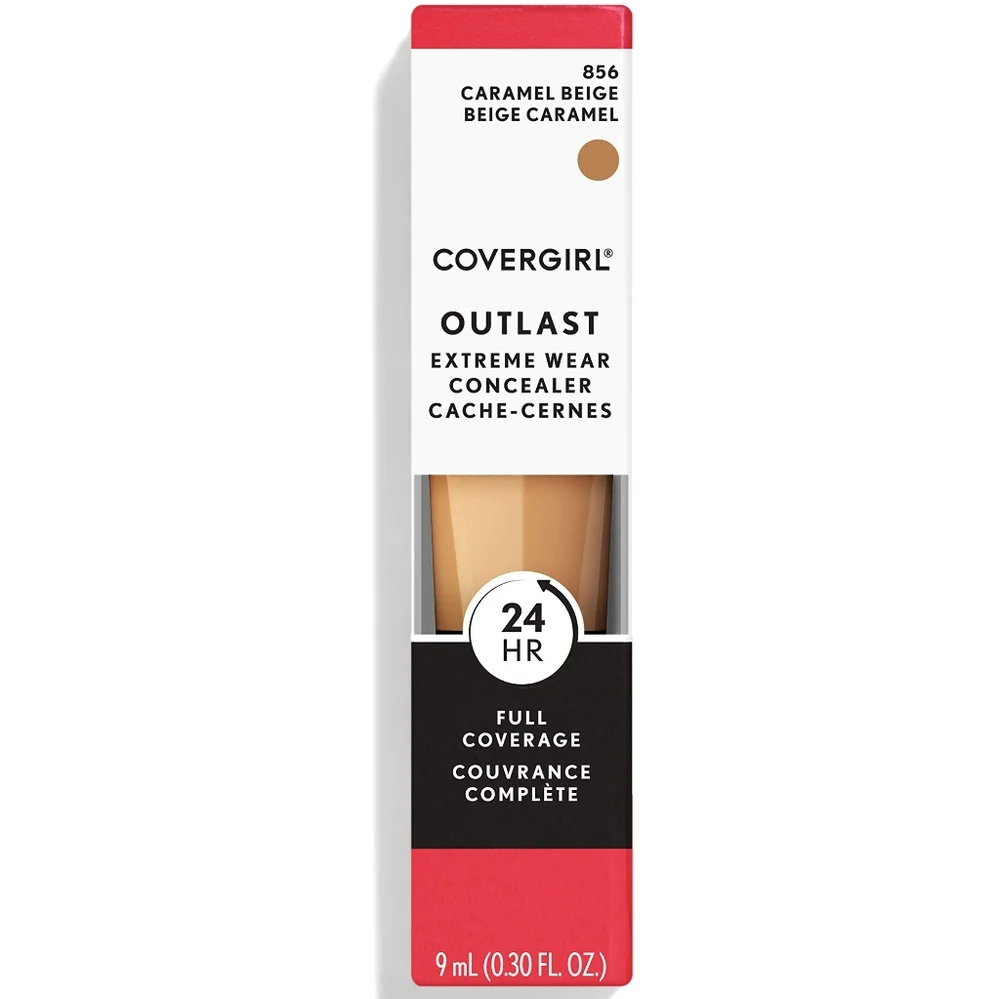 3 x COVERGIRL Outlast Extreme Wear Concealer, 856 Caramel Beige
